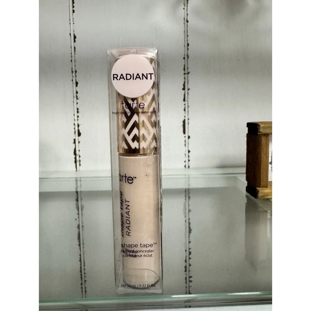 Tarte Shape Tape Radiant Concealer 8B Porcelain Beige Full Size 10ml New